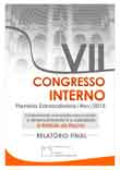 VII Congresso Interno - Relatório Final